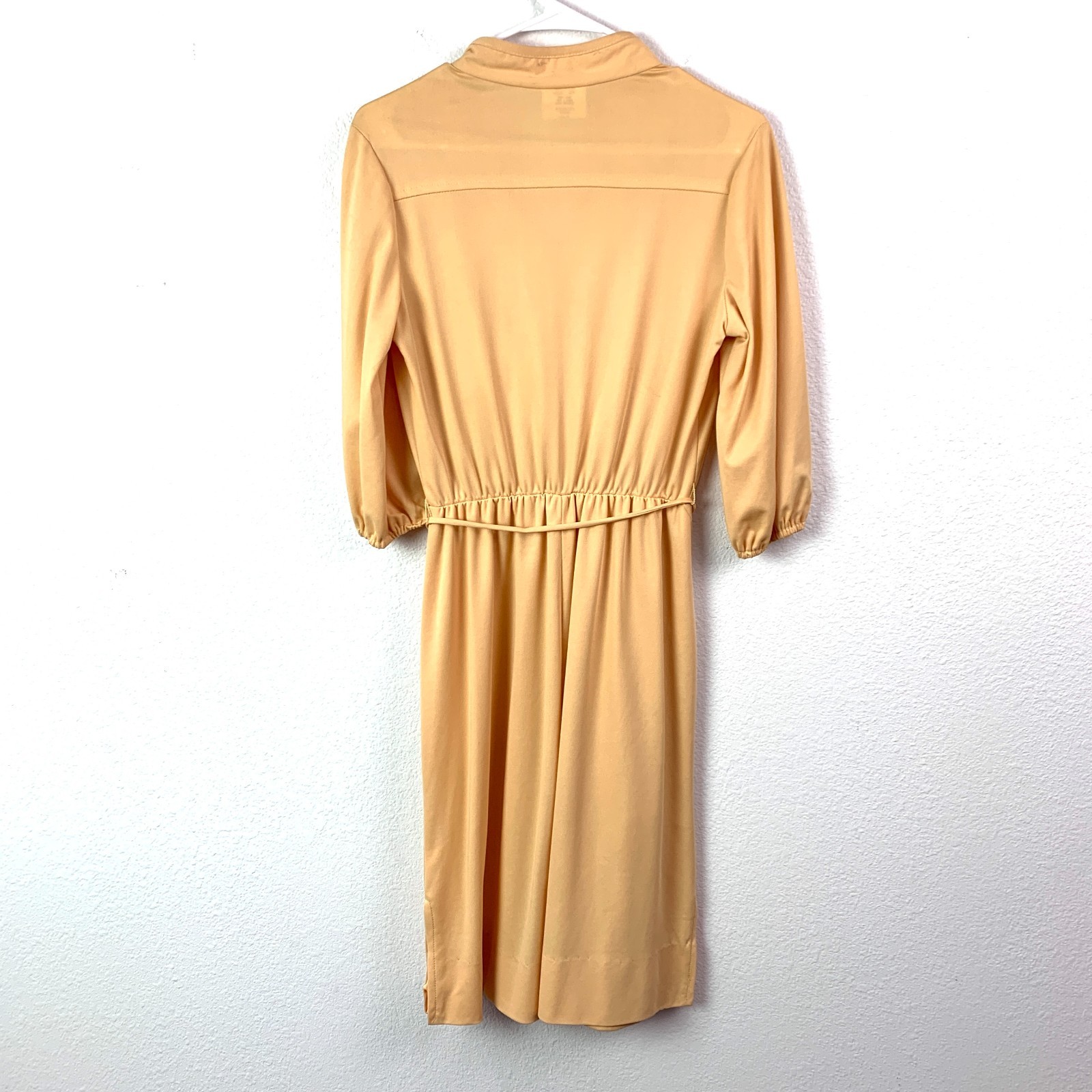 Vintage Queen’s Row Yellow Modest Secretary Dress Size 12