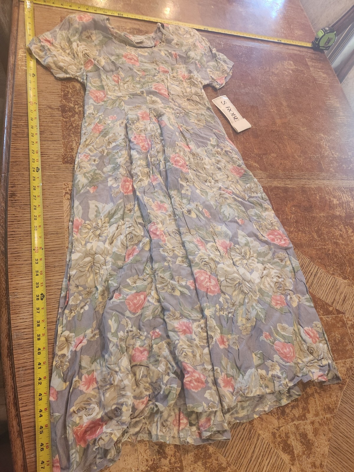 S. ROBERTS Women’s Vintage Floral Dress Size 8 NWT #S86