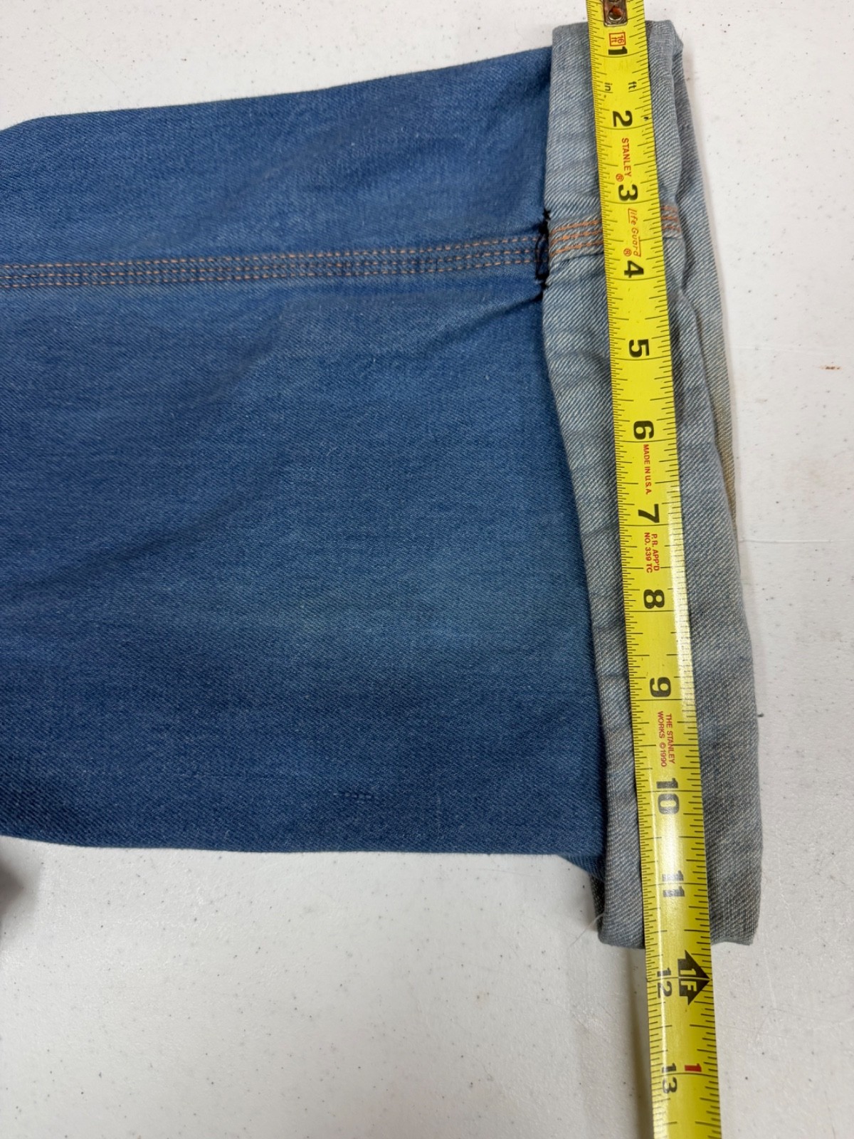 Vintage N’est Ce Pas Bell Bottom Jeans W24 L28 100% Cotton