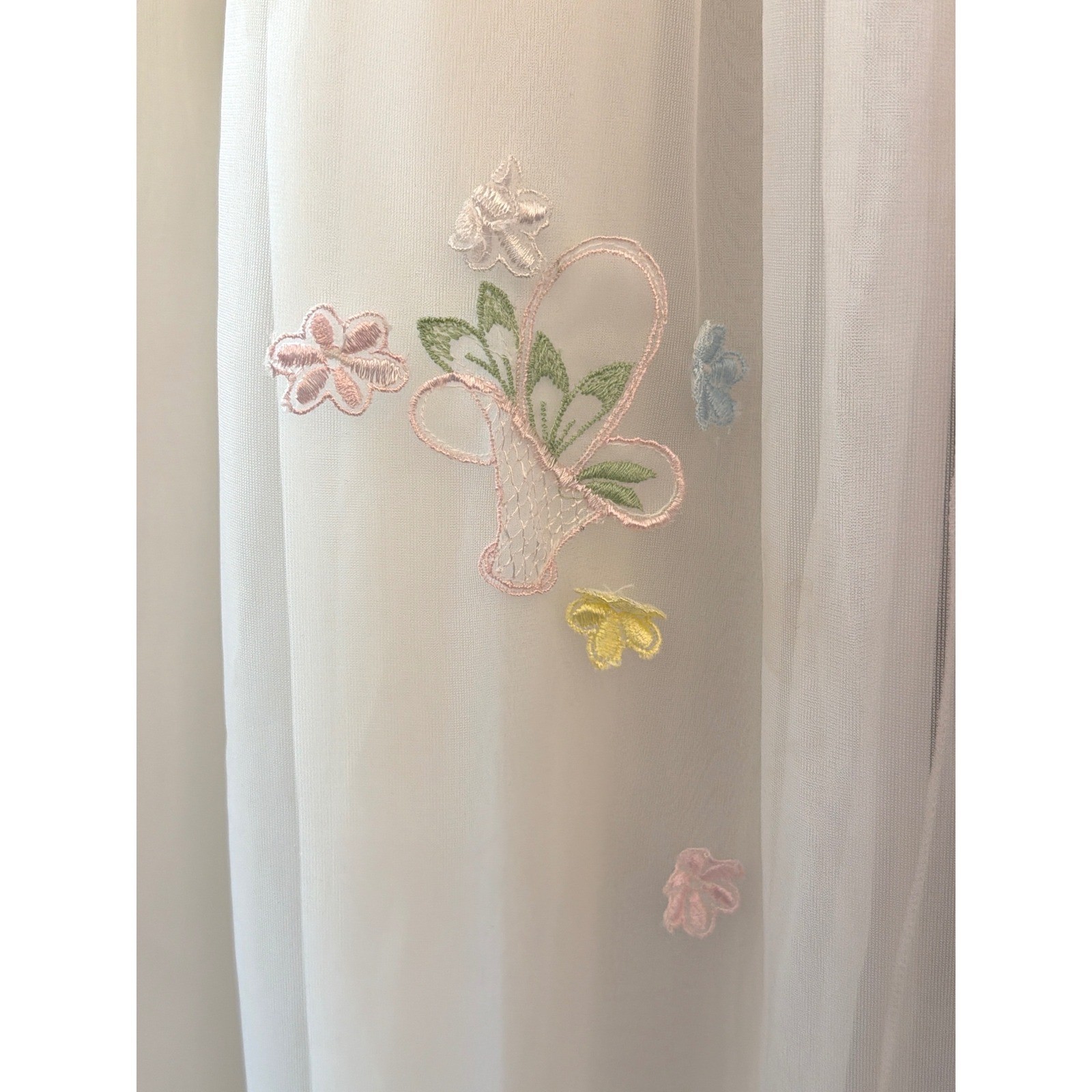 Vintage Miss Siren Peignoir Set Coquette Cottagecore Fairycore Garden Ehereal