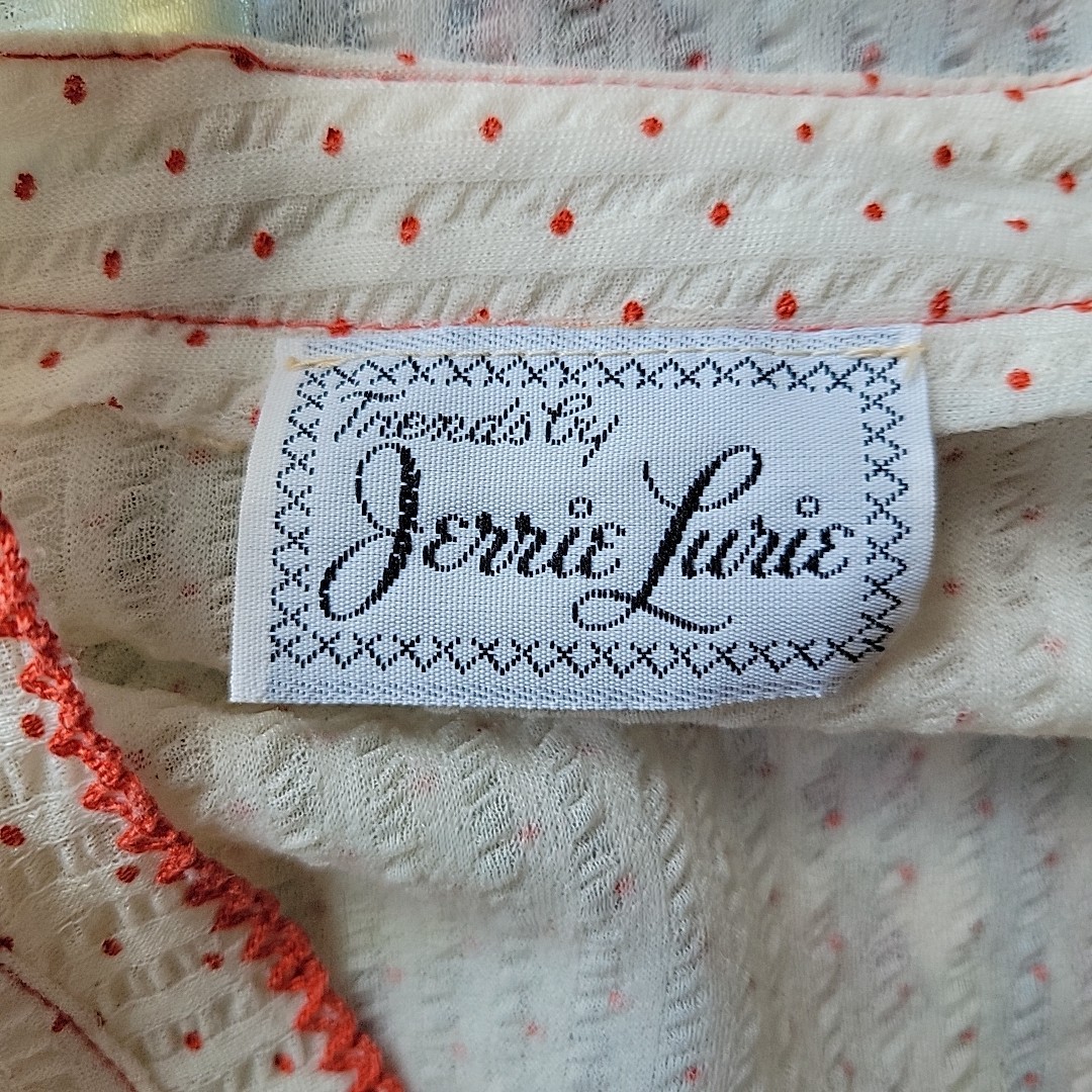 Vintage Jerrie Lerie 50s 60s Midi Dress Size M Polka Dot Rockabilly Feminine Red