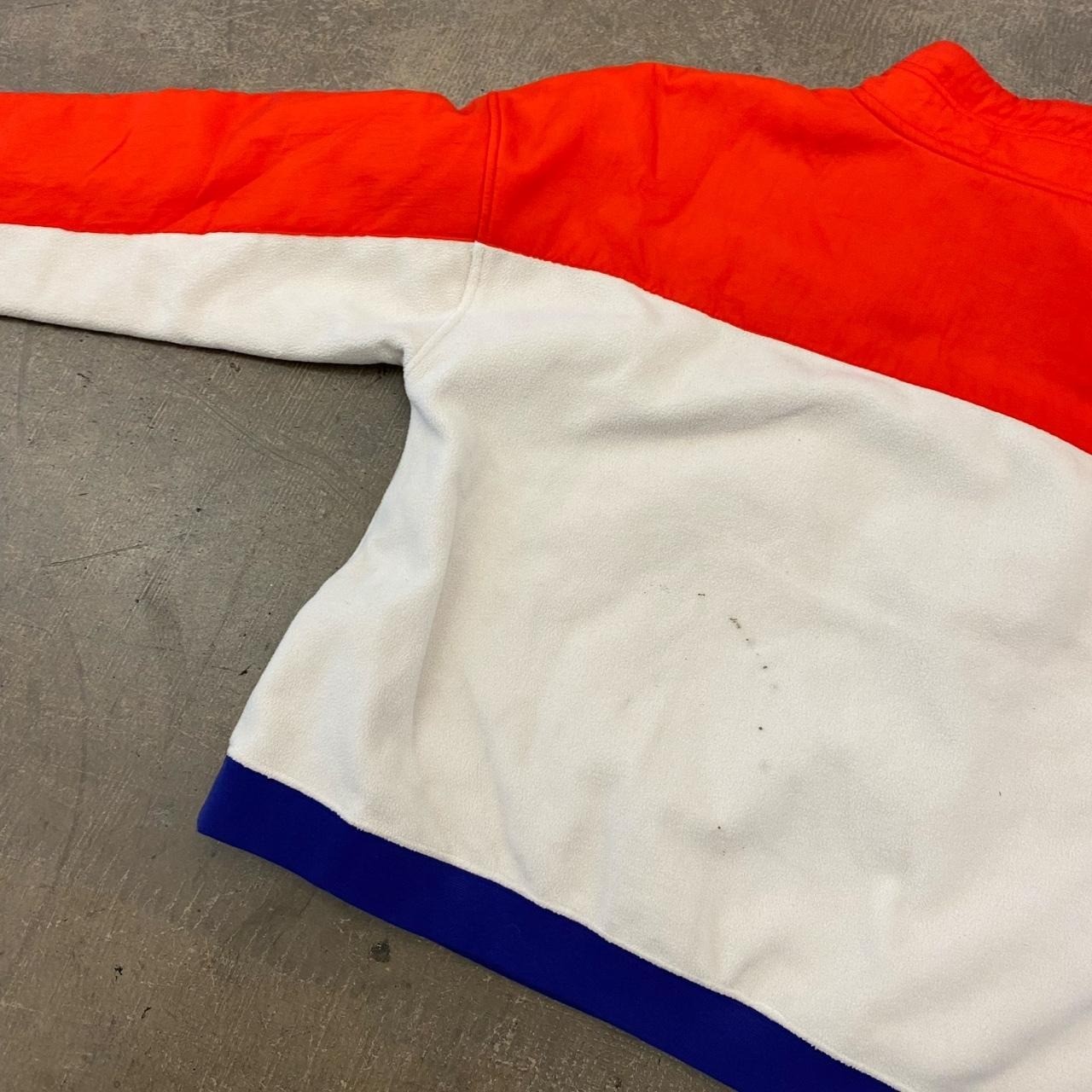 Vintage Nike Colorblock Quarter Zip Fleece Jacket Womens Size Medium
