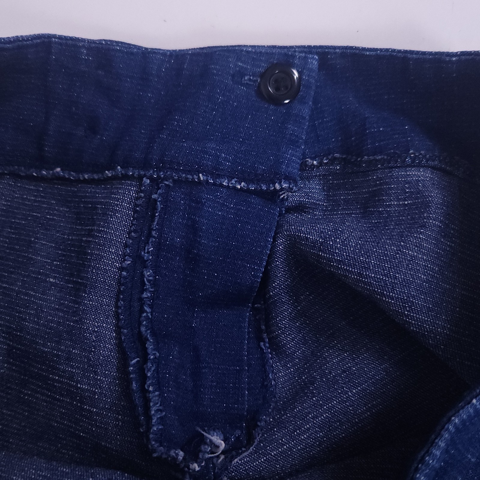 Vintage 70s Denim Flare Jeans Ladies 10 Rave Cyberpunk Hippy Retro Bell Bottoms