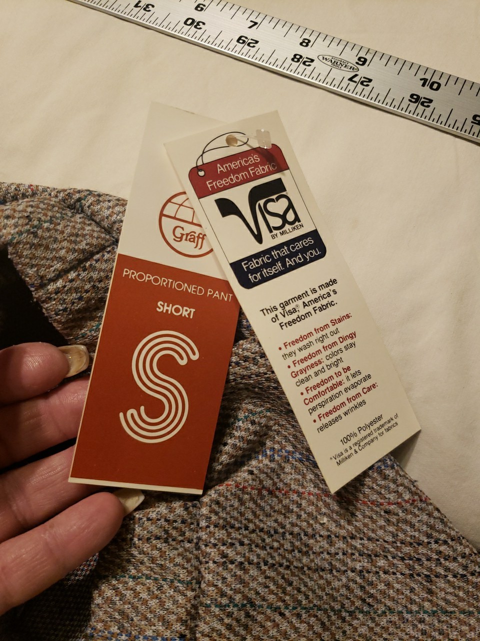 Vintage NWT Graff Californiawear Knit Suit Sz L