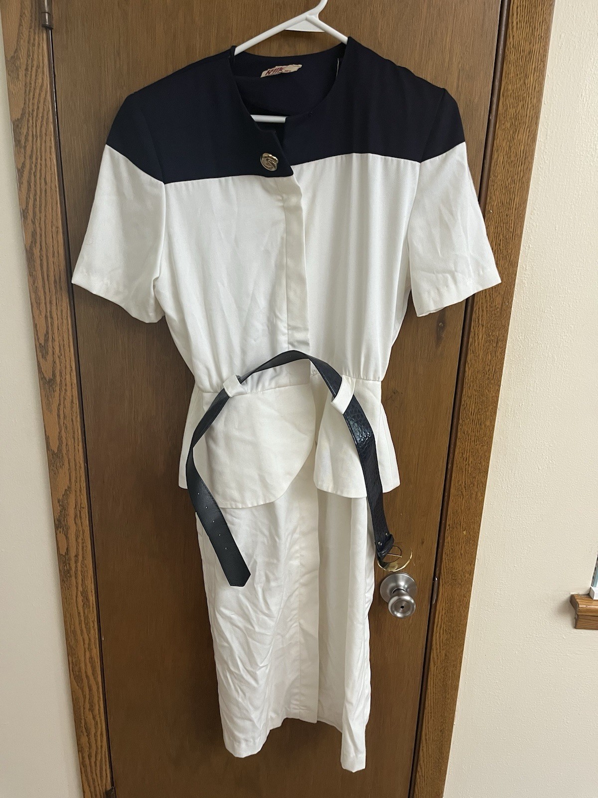 Katie mfg vintage secretary dress USA union made size 9-10