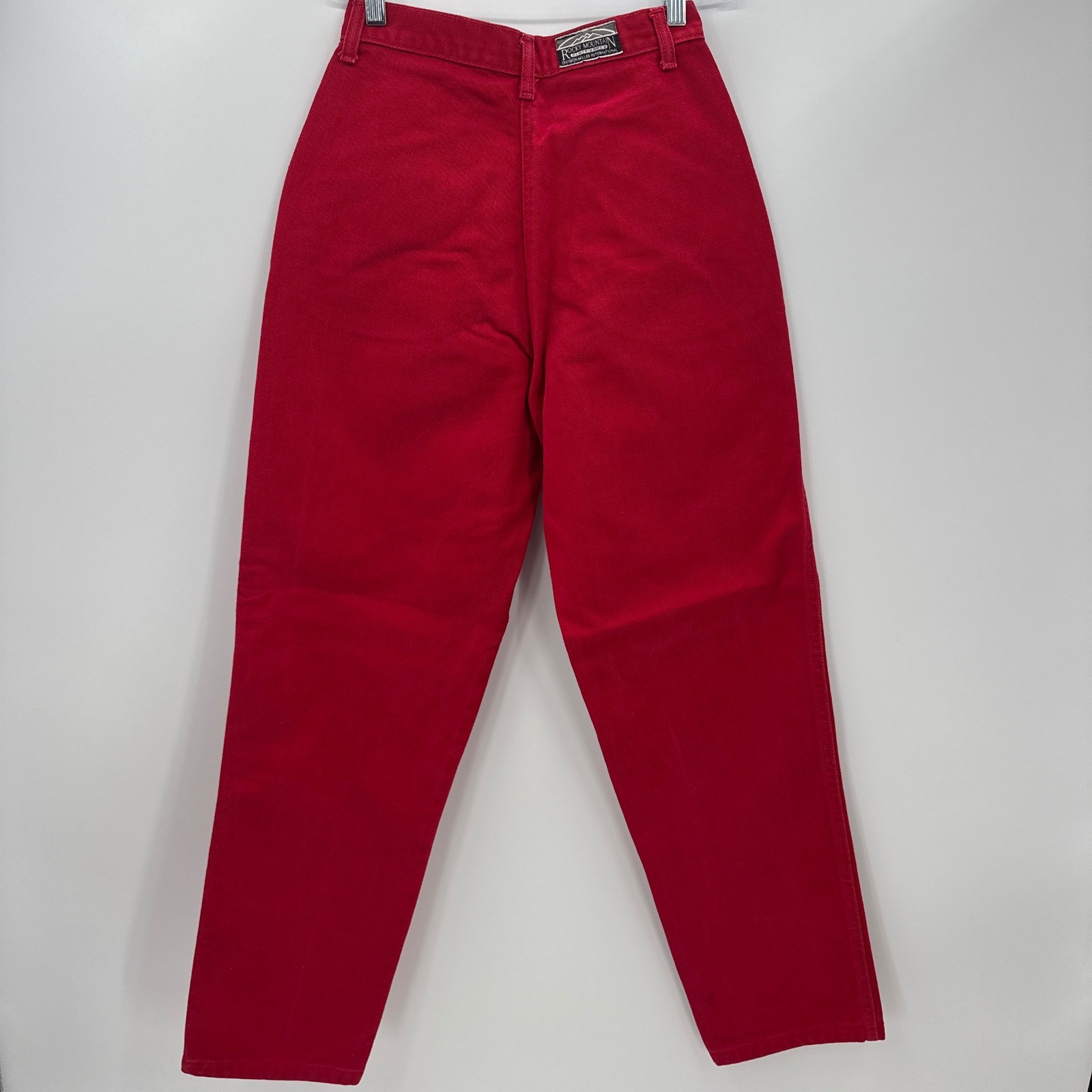 Rocky Mountain Clothing Co Jeans Women 28/7 Red High Waisted Western Cotton