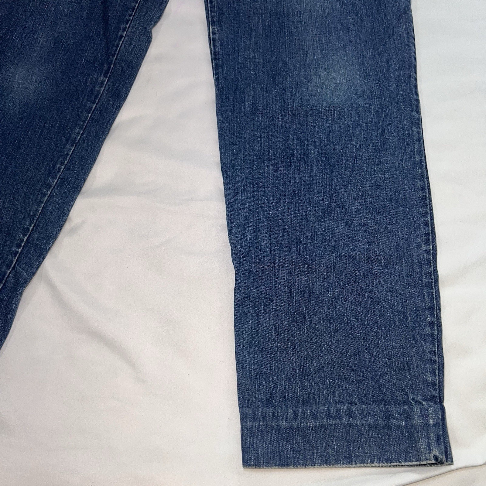 Club De France Jeans Europe Size 38 / US 6 Blue Fiold Over Denim Vintage 70s 80s