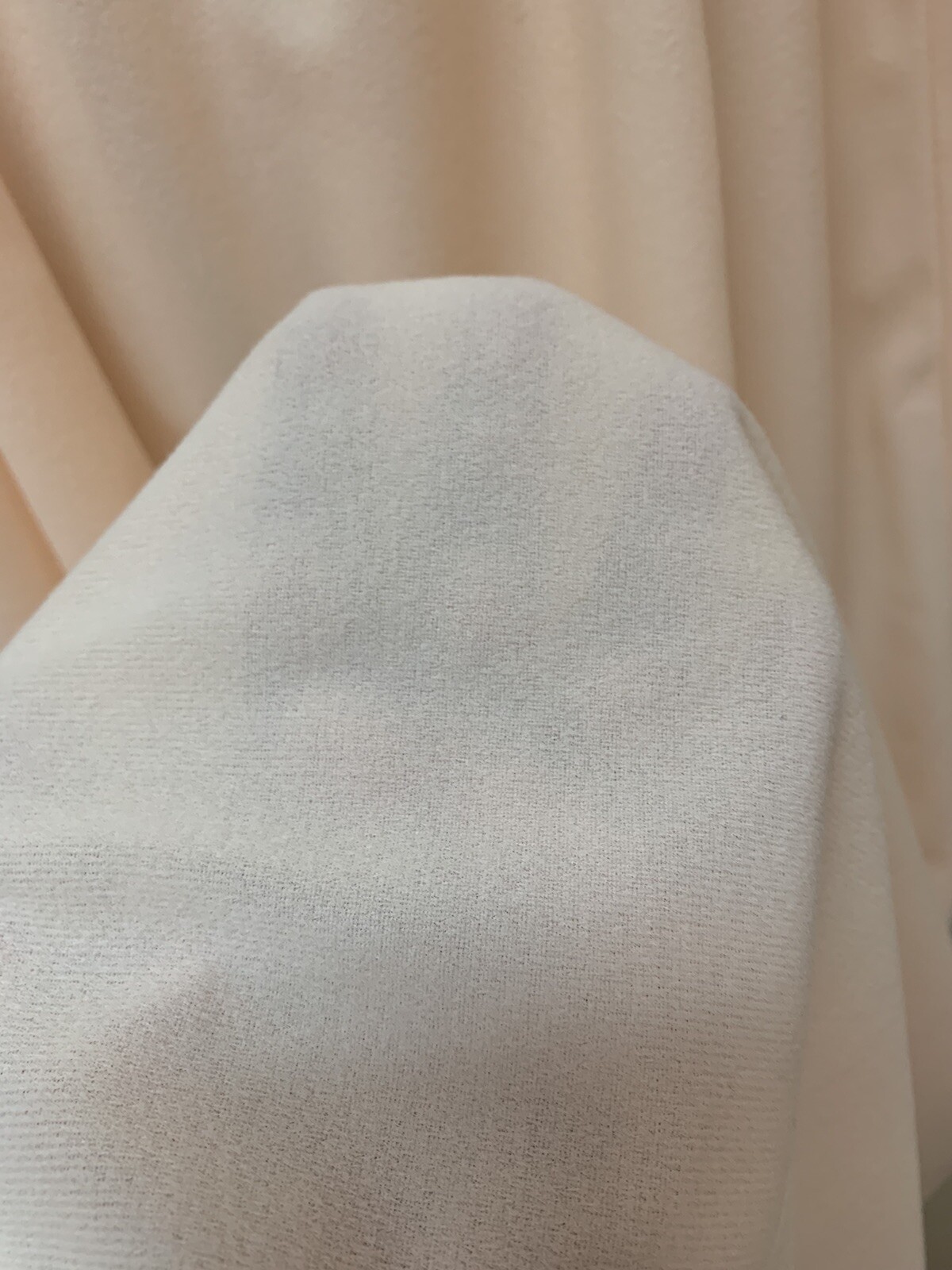 Vintage Damea Peach Brushed Nylon Long Gown Granny Nightgown Size M NEW NOS