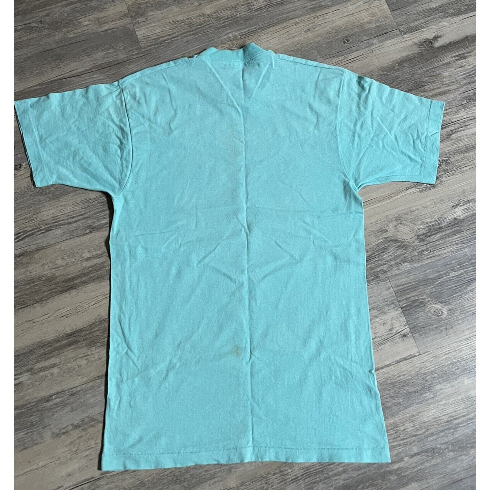 80s Cotton Queen Contest T-Shirt – Men’s Large Blue – Single Stitch USA Vintage