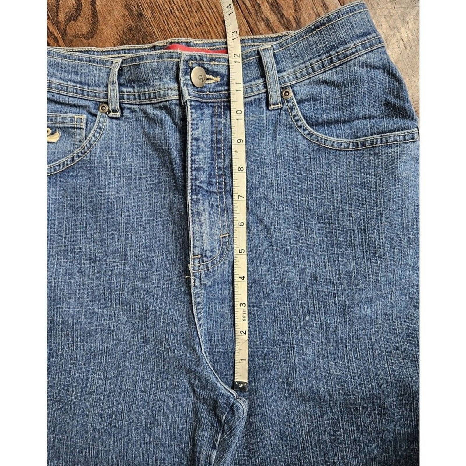 Vintage 90s Gloria Vanderbilt Denim Blue Jeans Size 10 Y2k Mom