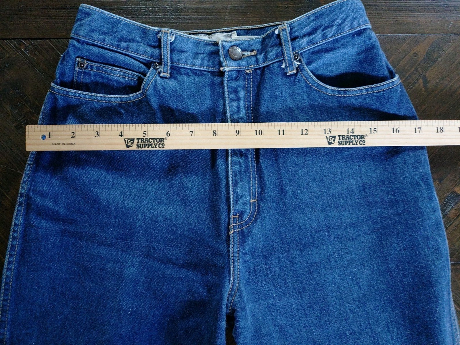 Vintage Calvin Klein Jeans 27 Inch Waist 100% Cotton Straight Leg High Rise EUC