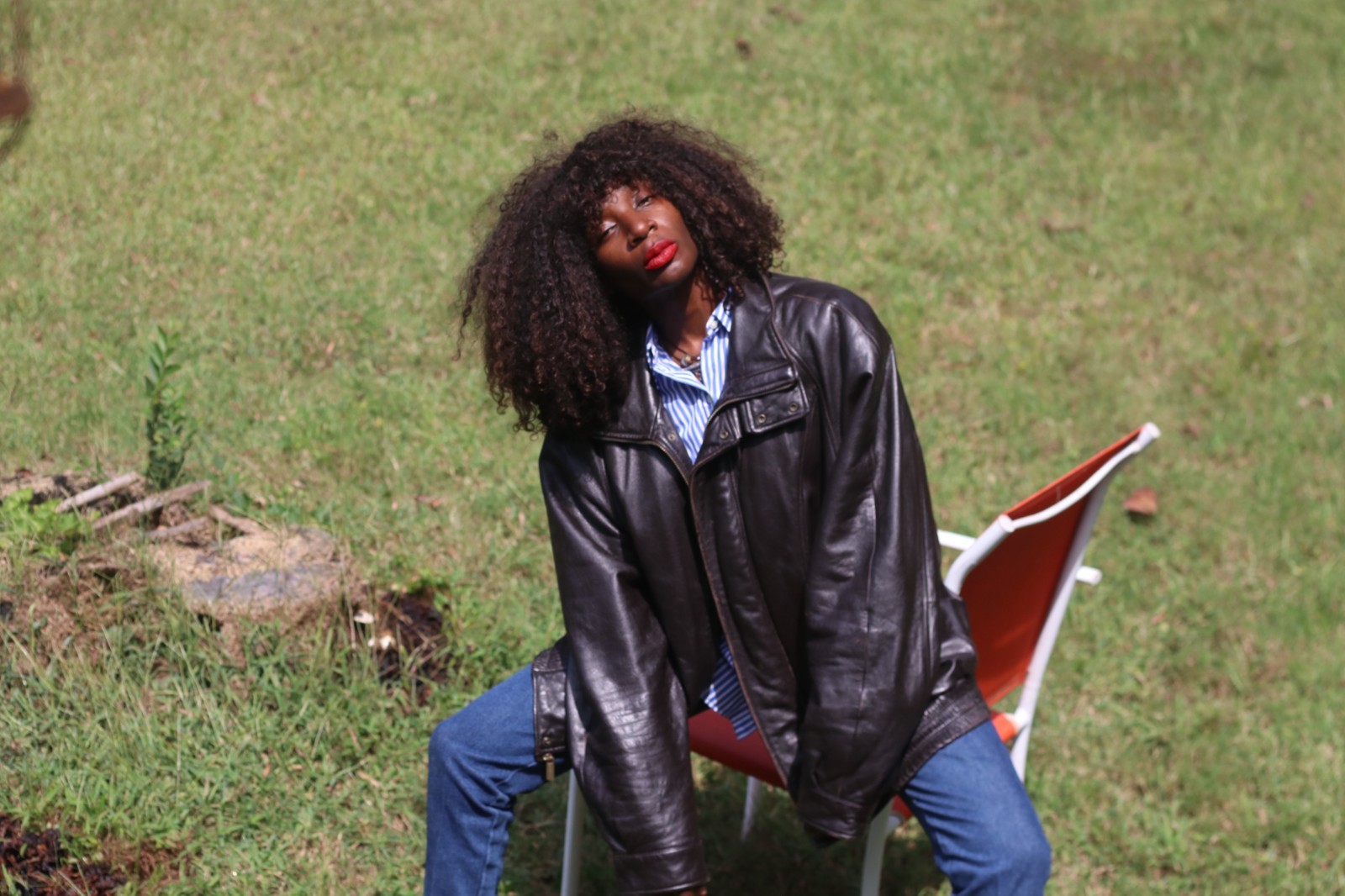 Vintage London Fog Leather Jacket – Black Bomber Jacket Unisex