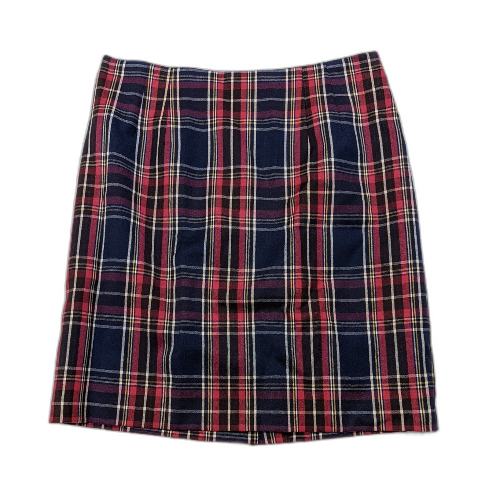 Vintage JG Hook Womens 14P Wool Mini Skirt Dark Academia Fall Winter Preppy Mod