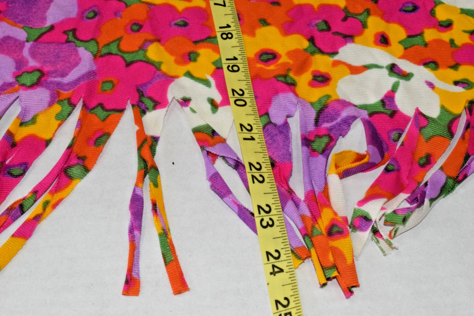 Vintage Shoulder Shawl And Bandeau Wrap Set Paulette 50s Tropical Swimwear