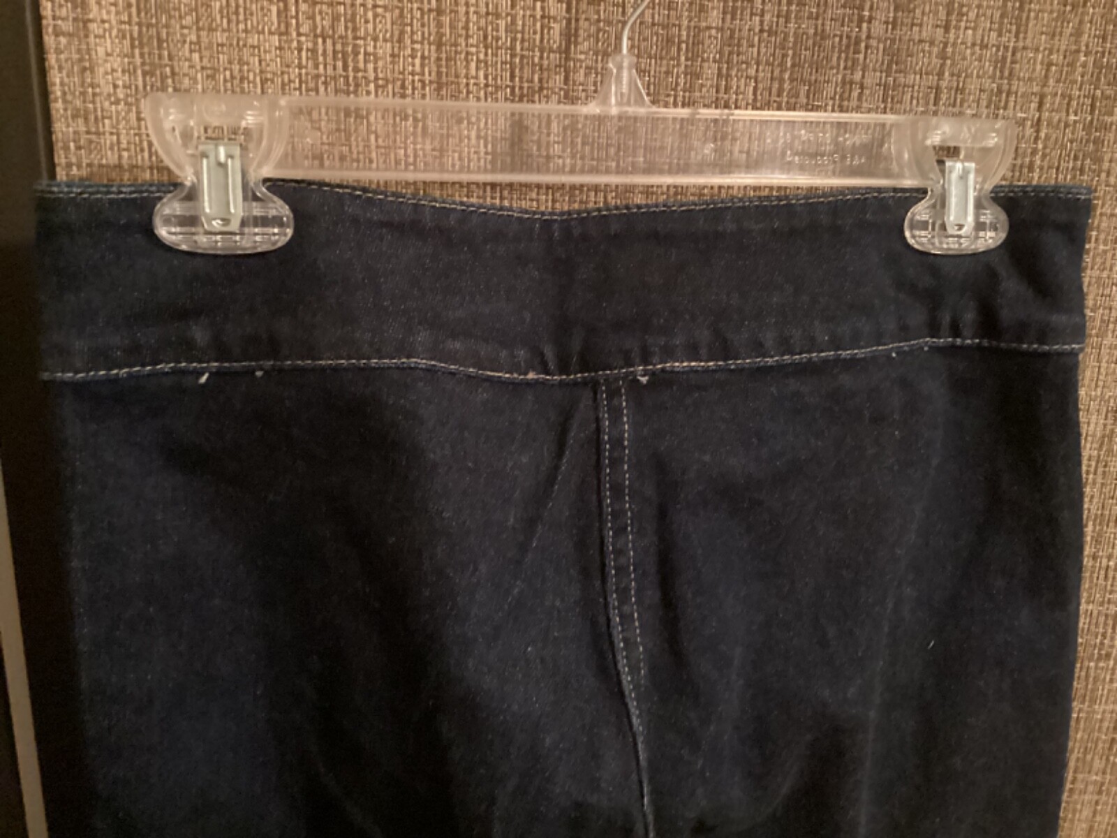 Vintage Paris Blues MidRise Mod Flare Jeans with attached Wide Belt Sz 9