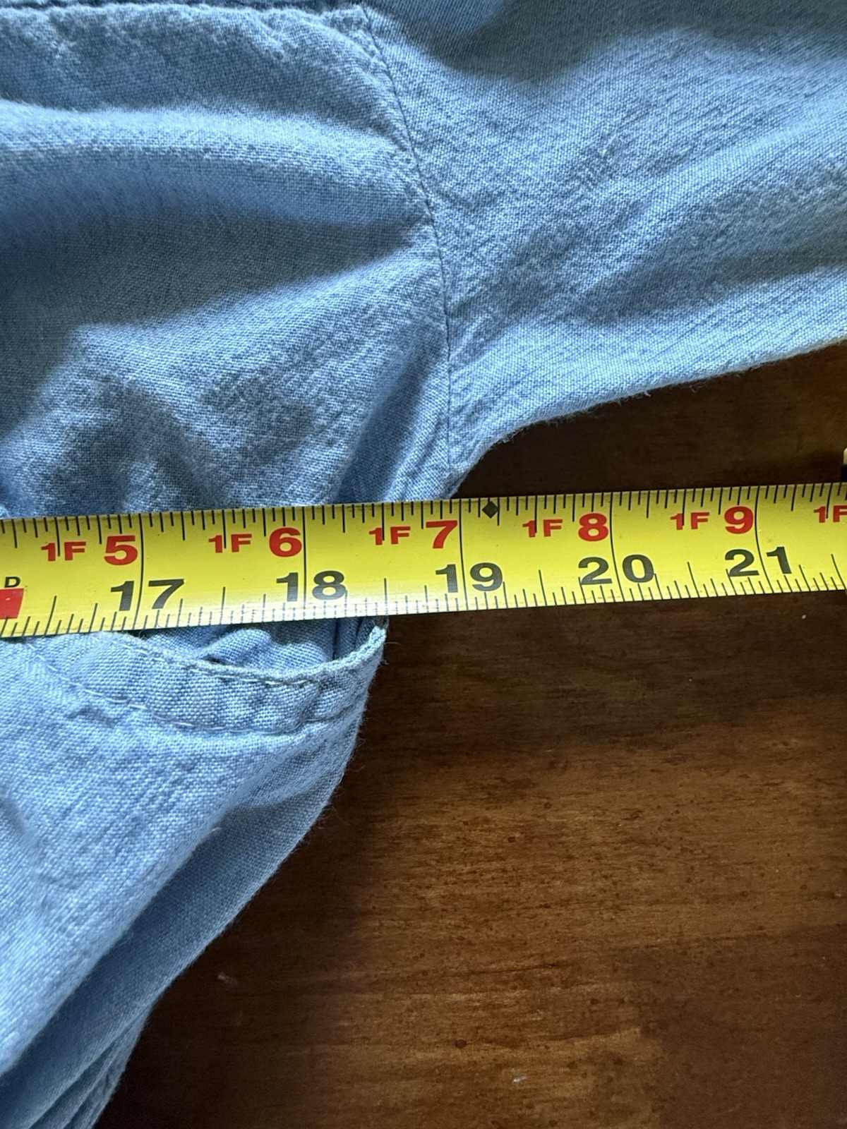 VINTAGE Ideas Retro Jumpsuit Coveralls Womens Blue Chambray Snap Button 80s 90s