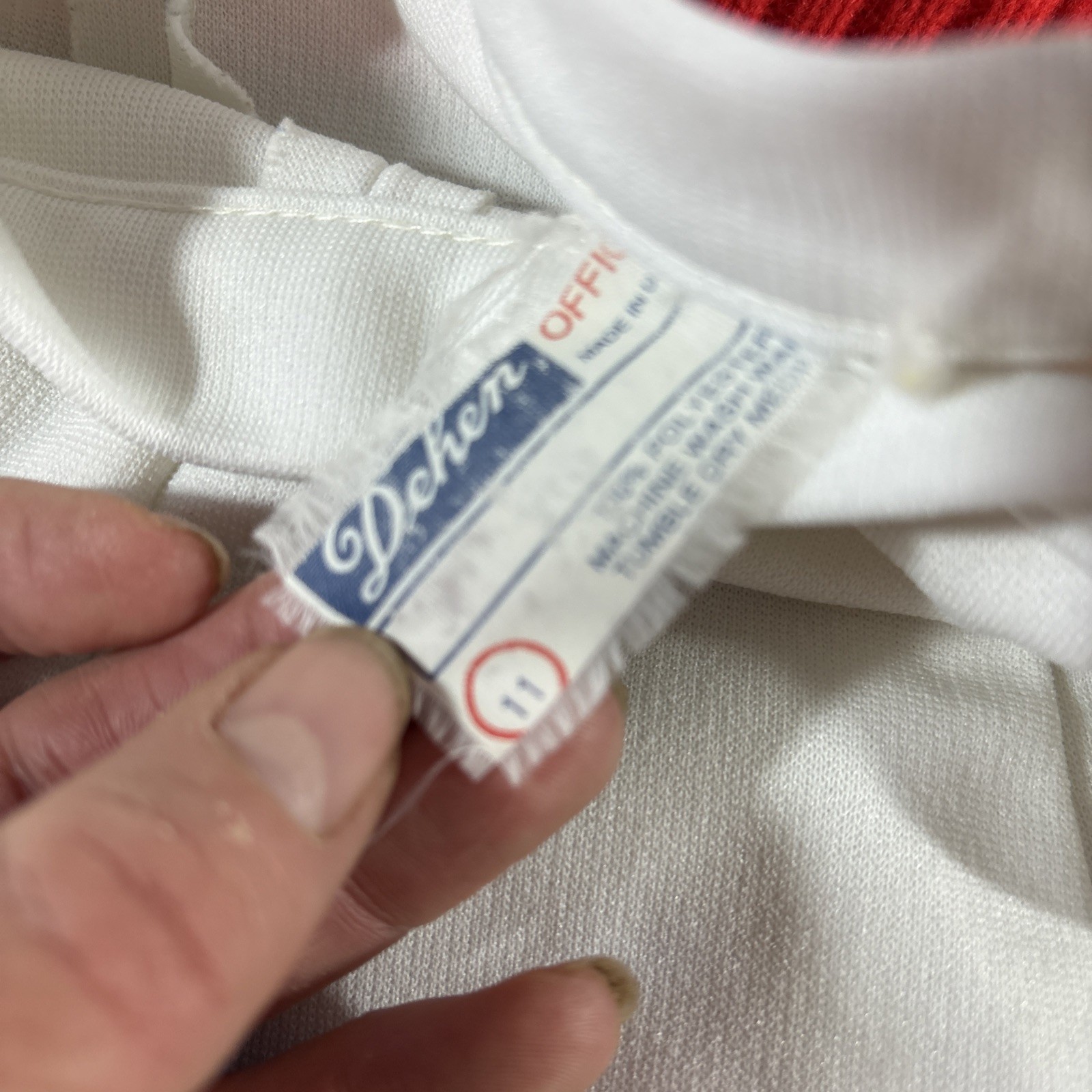 Dehen Vintage Cheer Sweater And Skirt Size 11 Bottom L Top. Looks Small USA