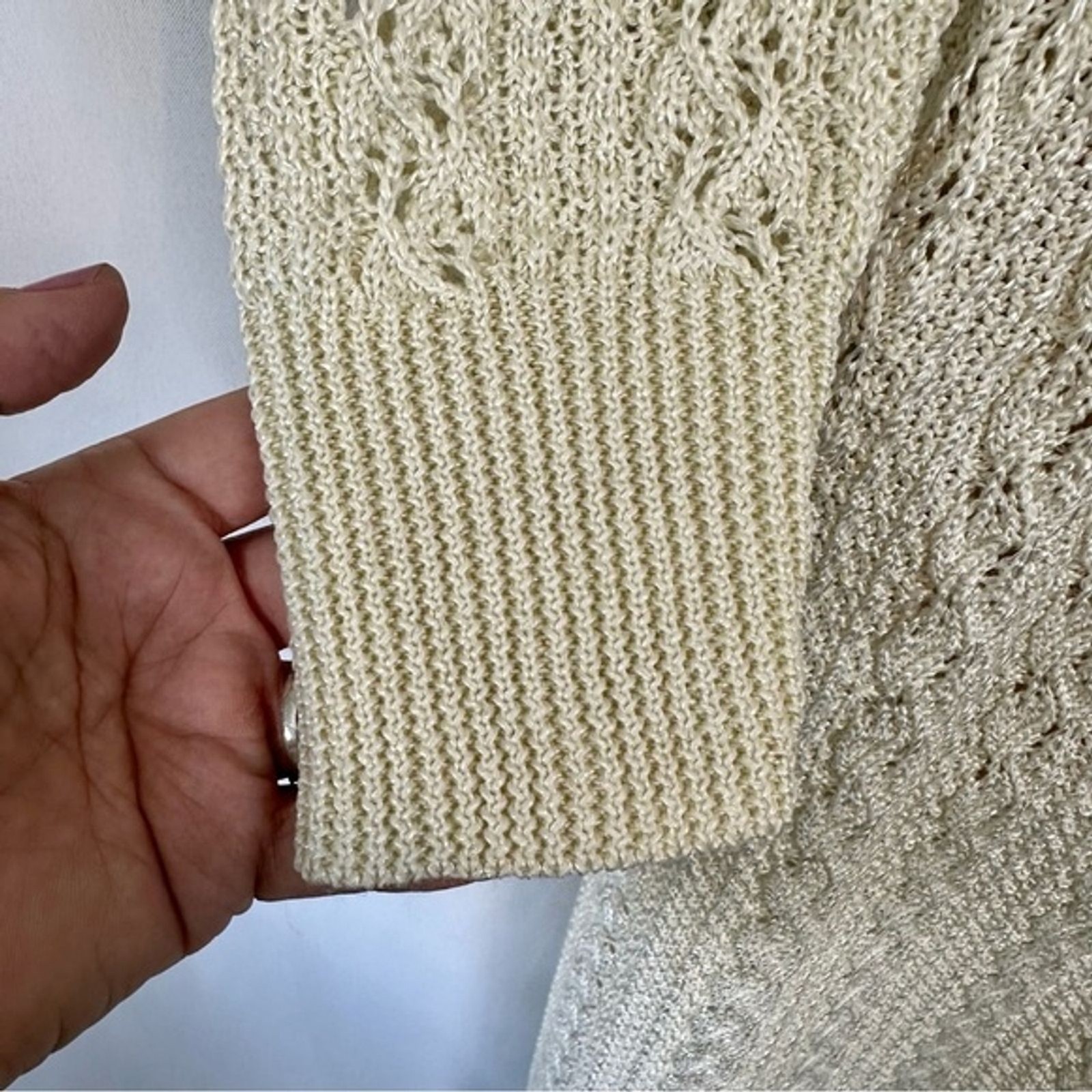Vintage Vivanti Cottagecore Crochet Sweater Set 70’s Grandmacore