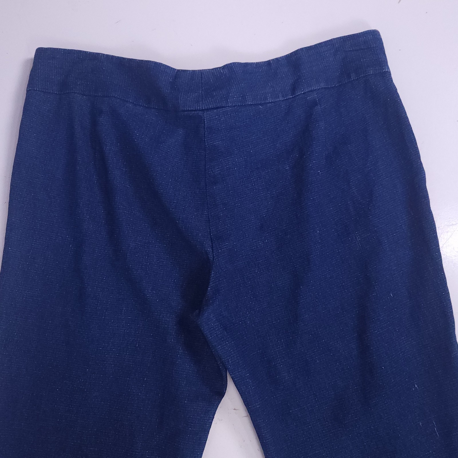 Vintage 70s Denim Flare Jeans Ladies 10 Rave Cyberpunk Hippy Retro Bell Bottoms