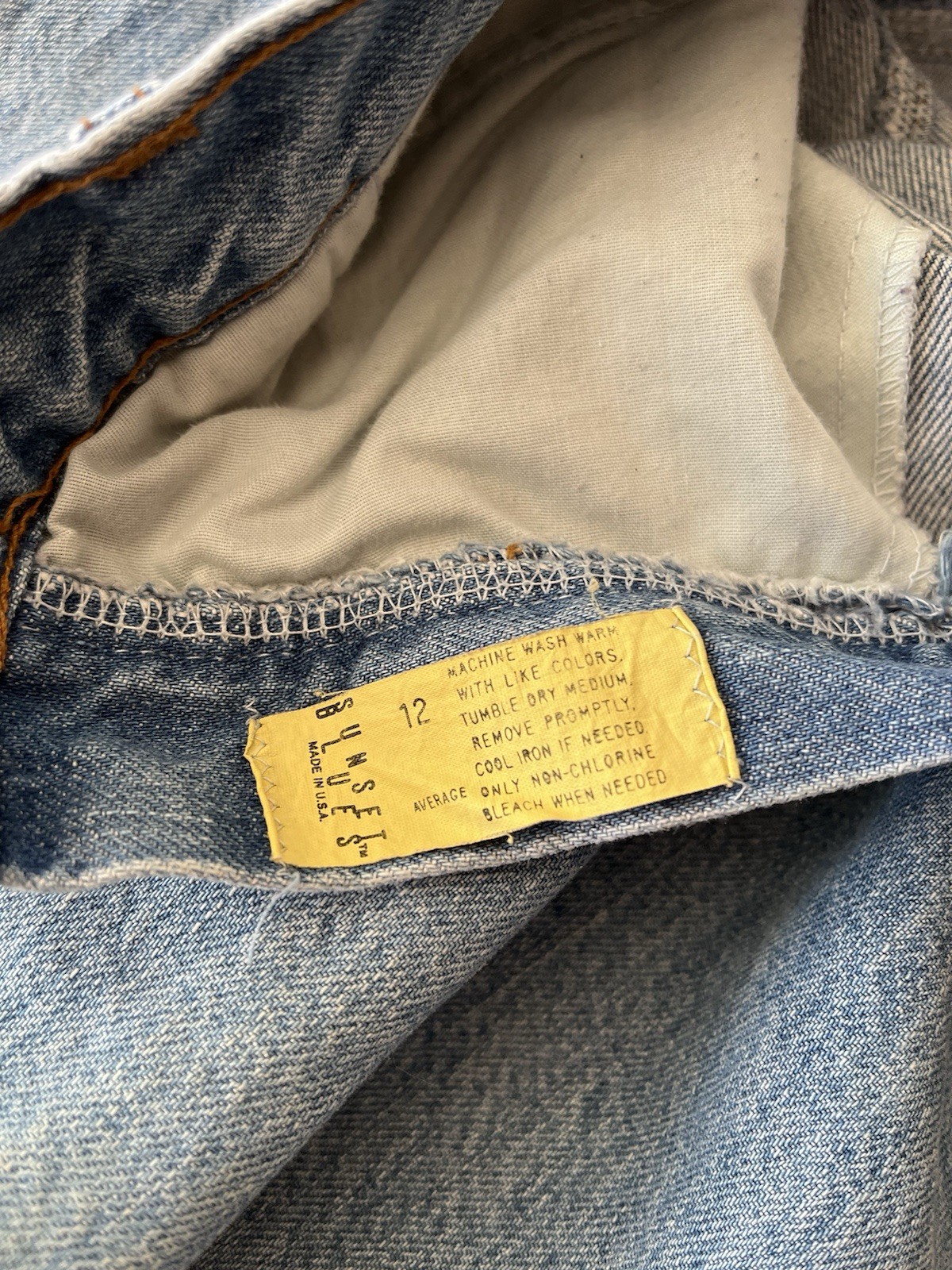 Vintage 80s Sunset Blues Wash High-Rise Pleated Mom Jeans Women’s Size 12