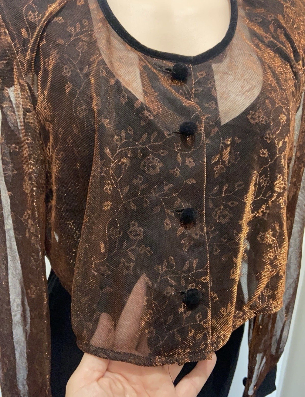 Menu Vintage 80s Jumpsuit & Jacket Sz 8