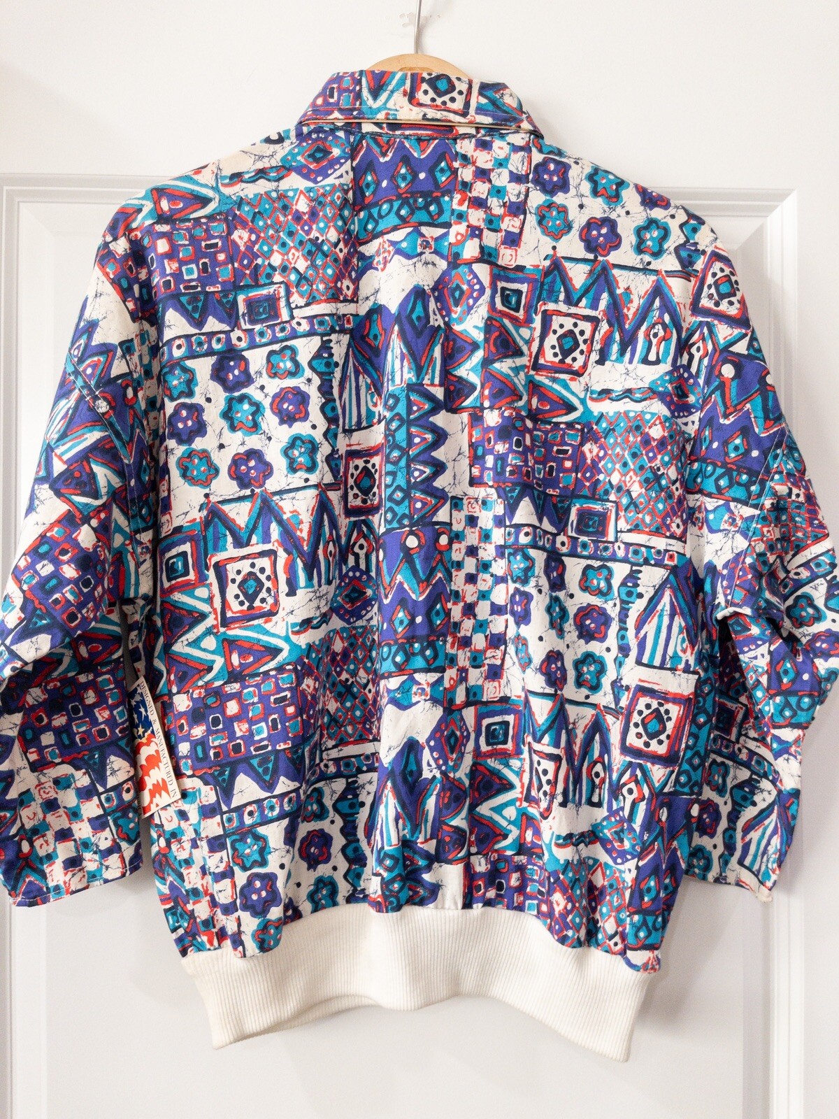 NWOT Vintage 80s Picket & Post Petites Womens 3/4 Sleeve Pullover Shirt Size Med