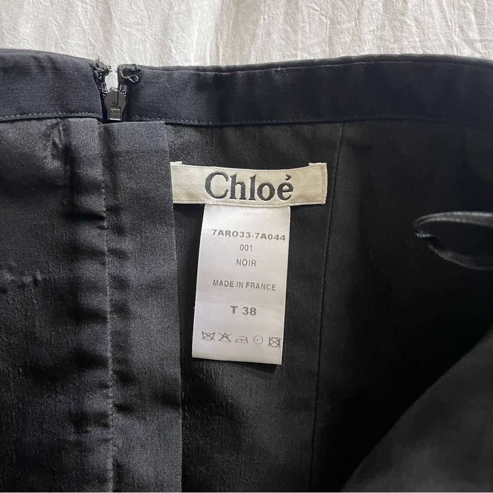 Chloe vintage 90’s wool corset dress. Size 38 / medium