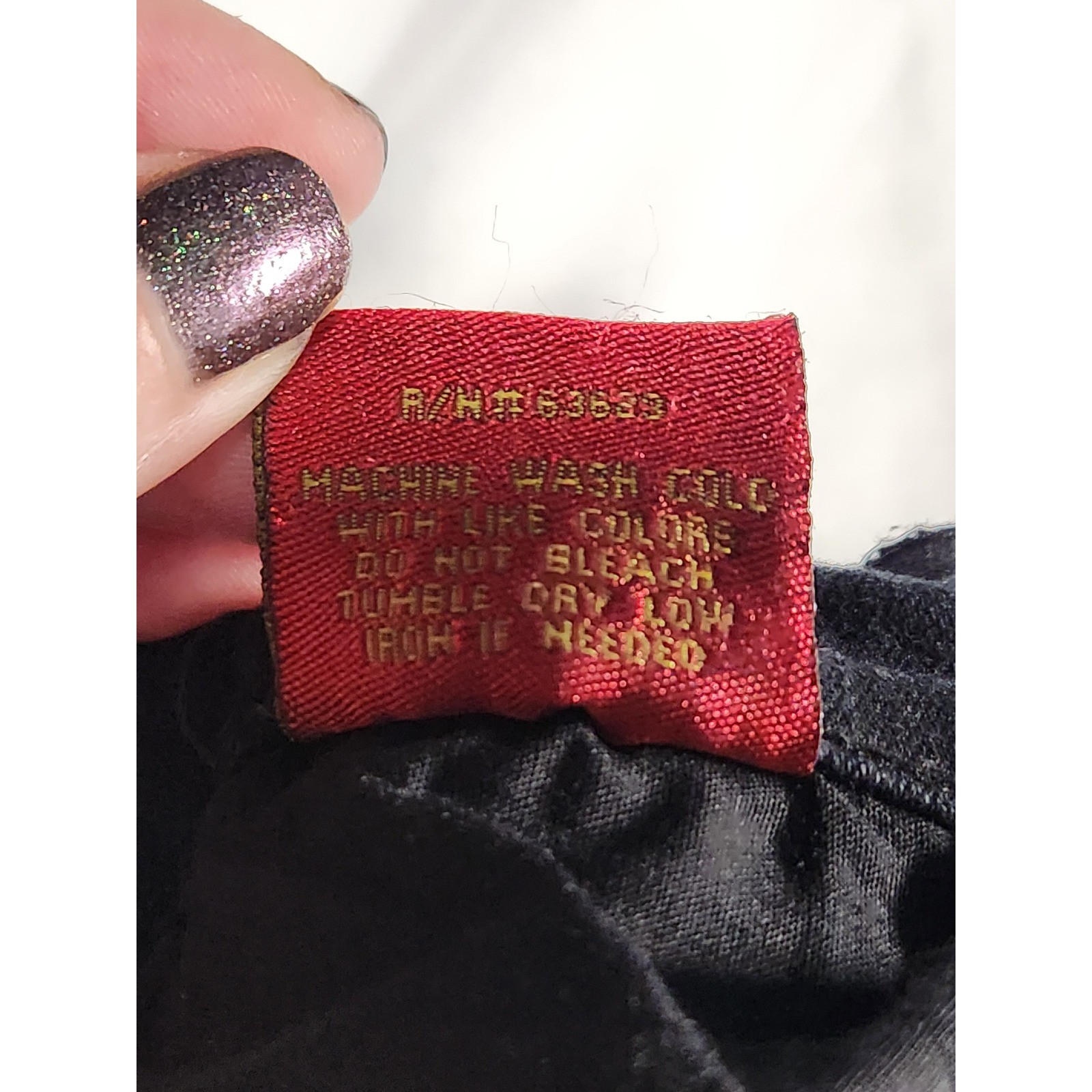 Vintage Label Womens Black NYDJ Bootcut Jeans Size 10, 32″ Inseam