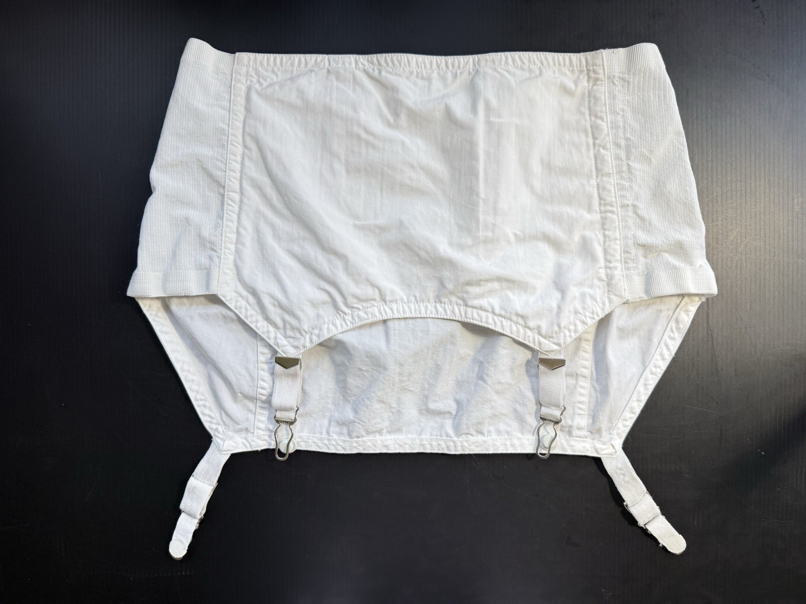 FORMFIT 1940-50s GIRDLE CORSET W/GARTERS #1023 VINTAGE LINGERIE SIZE 32