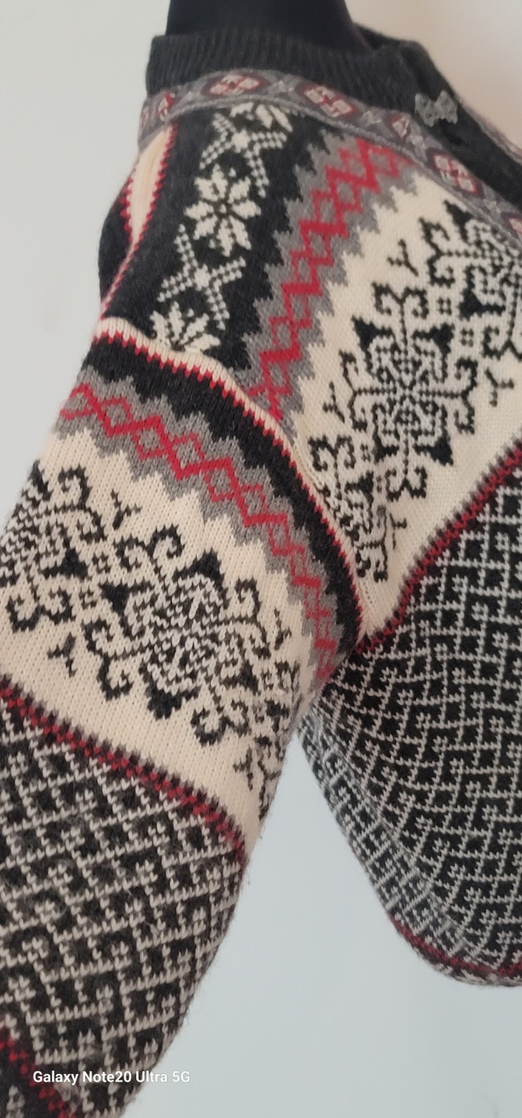 Vintage Nordstrikk Norway Virgin Wool Nordic Cardigan Sweater Womens M, Norway