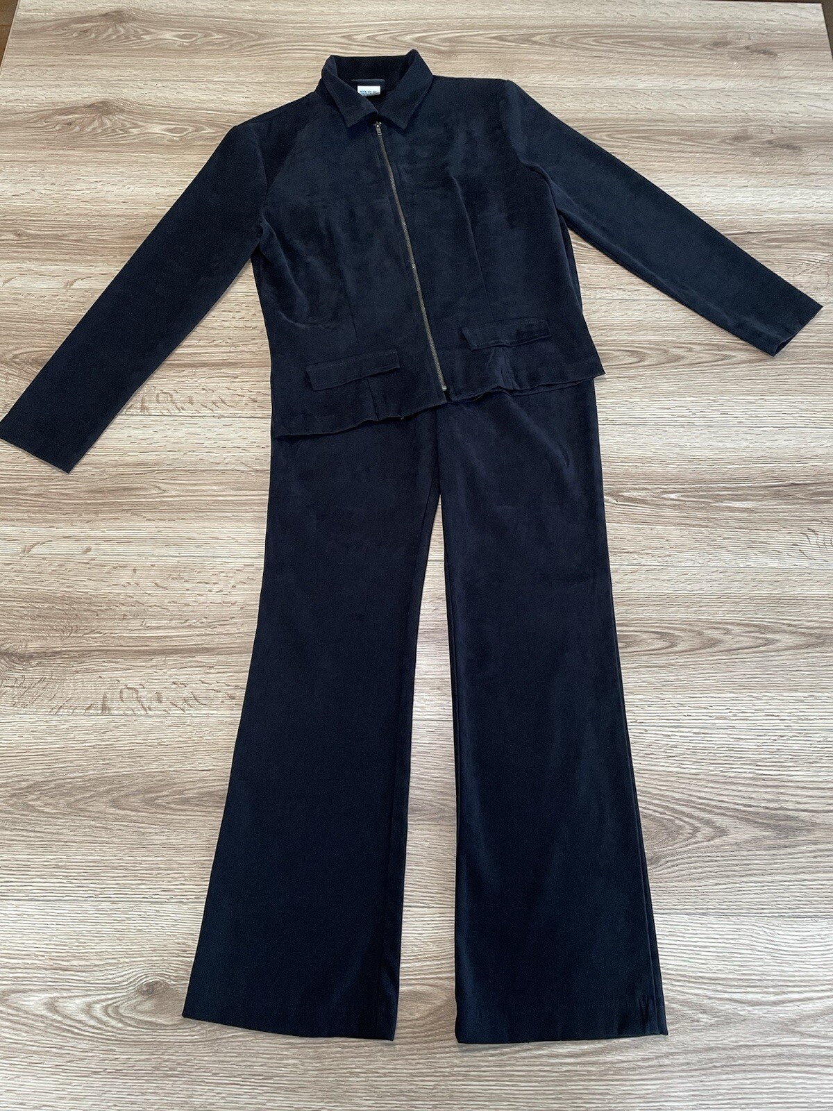Vintage Blues Founded 1989 Size 5/6 Black Jacket And Pant Set