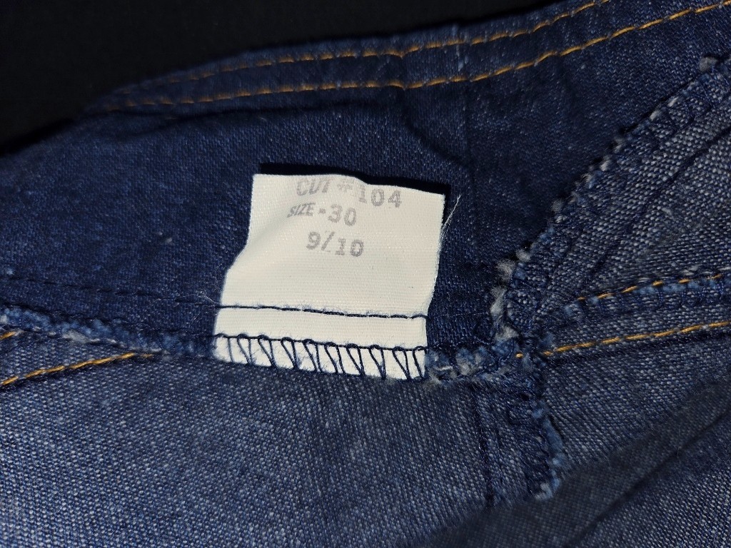 VTG SZ 30 9/10 Rag City Blues LA Zip ALL The Way Around Denim Jeans Style 705