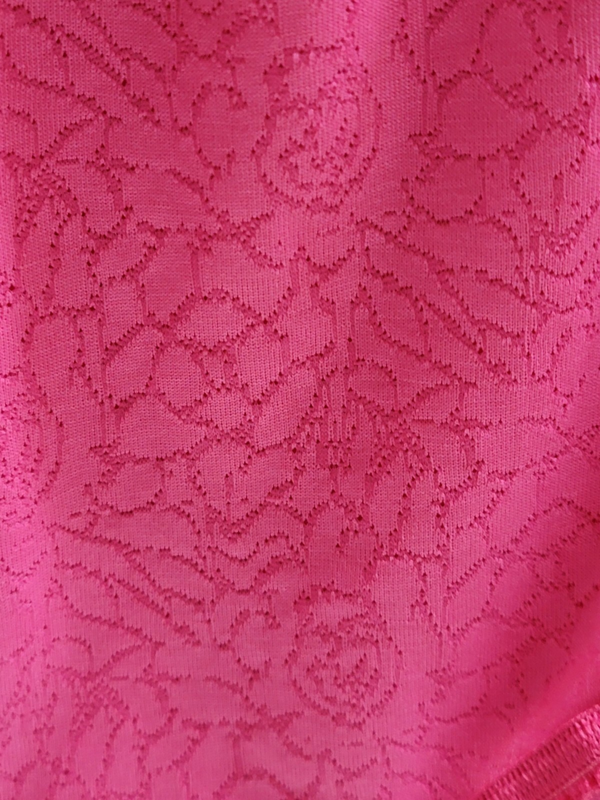 VINTAGE UNBRANDED BRIEFS PANTY PINK SIZE XL NYLON SPANDEX MADE IN MEXICO + TAGS