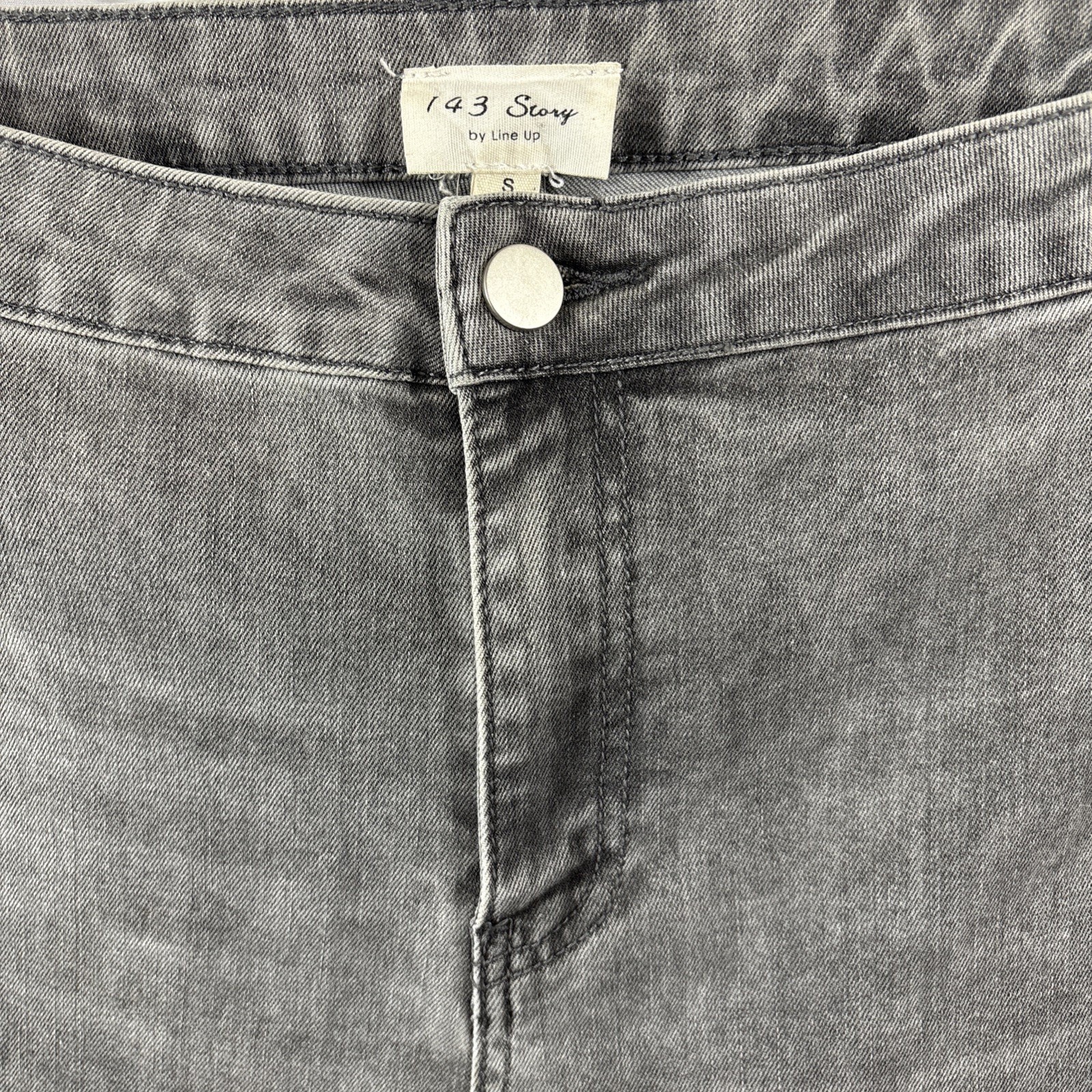 143 Story by Lineup Super Flare Bell Bottom Jeans Women Sz S Band Festival Boho