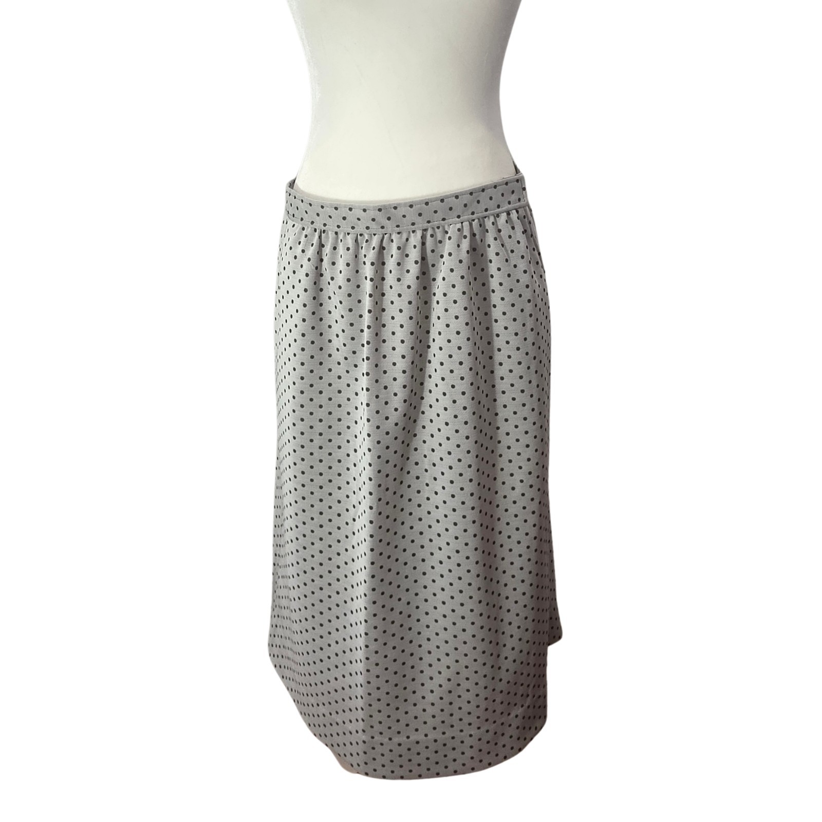 Vintage Polka Dot 80s Power Suit with Pockets (M/L)