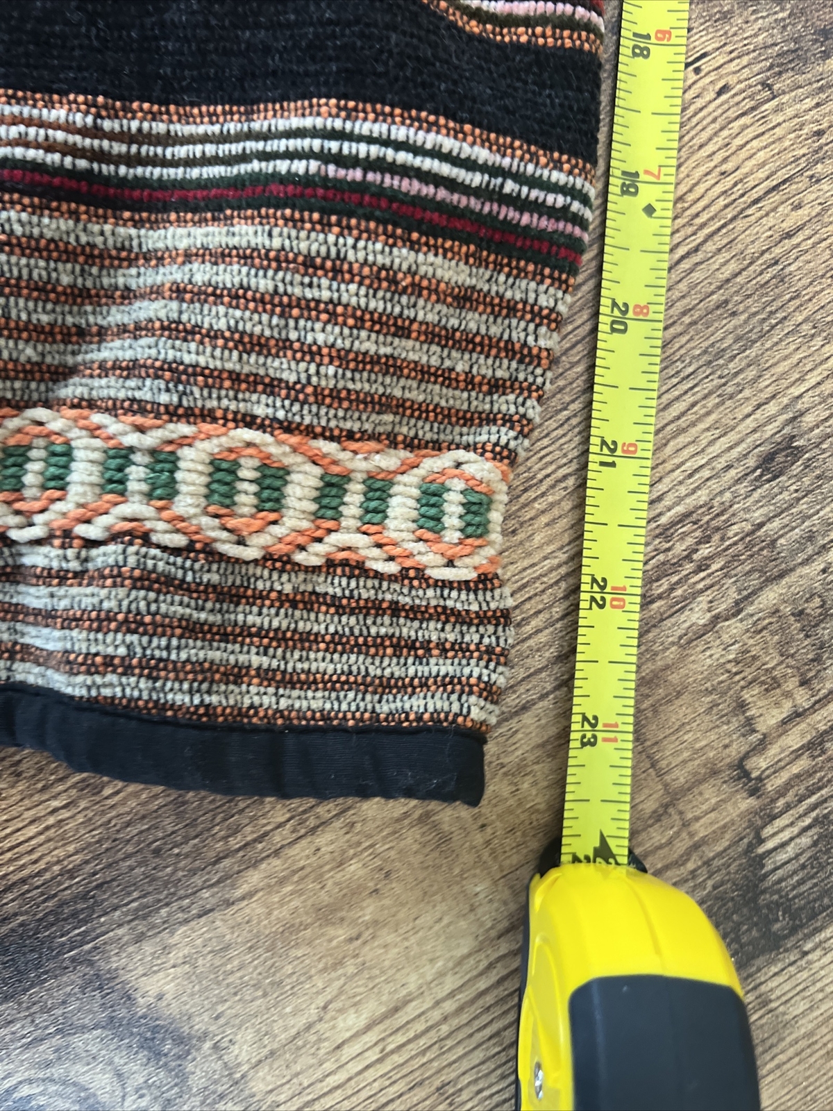 VTG 90s Flashback Cotton Aztec Boho Button Sweater Jacket Size XL Womens