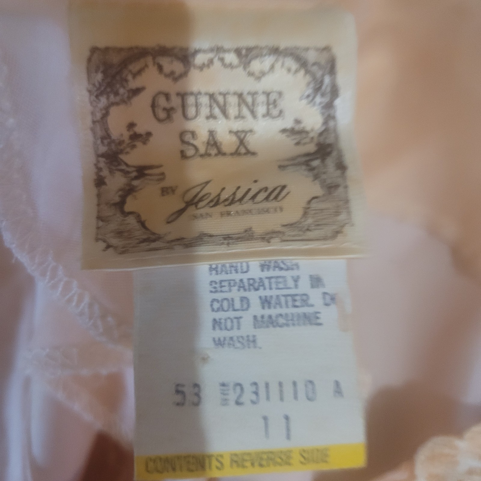 Gunne Sax Jessica McClintock 1970 Prom..wedding..formal..fits 6-11