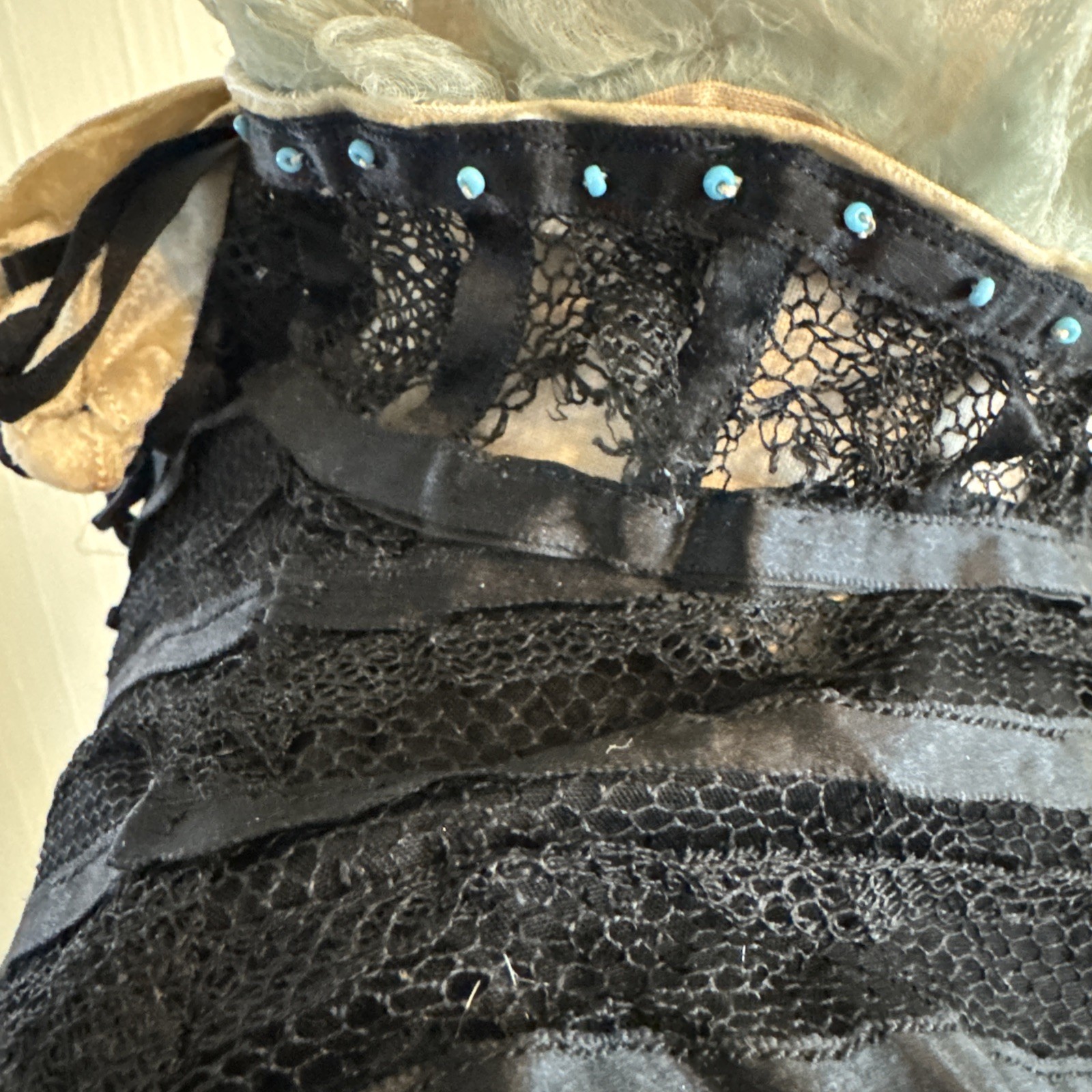 Vintage Antique Victorian Bodice