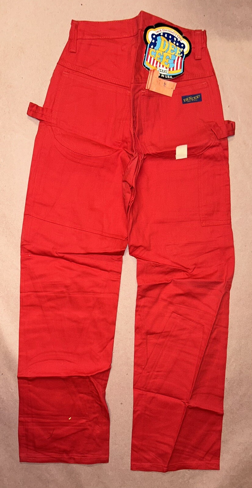 Vintage 1980’s Washington Deecee Jeans, Deadstock NWT, Size 27×32