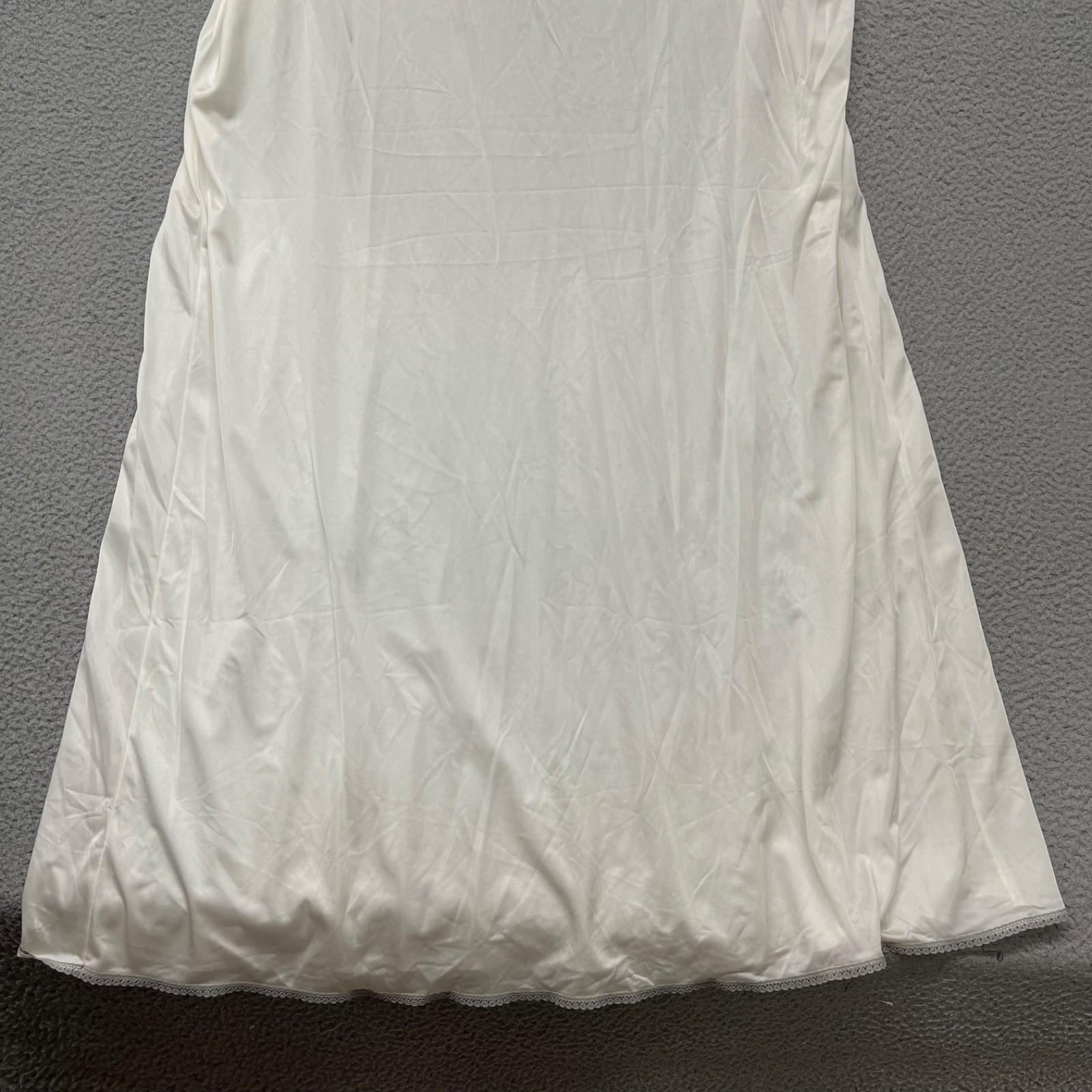Vtg Jenelle Of California Nightgown & Peignoir Set Lace Womens L Fairy Bridal