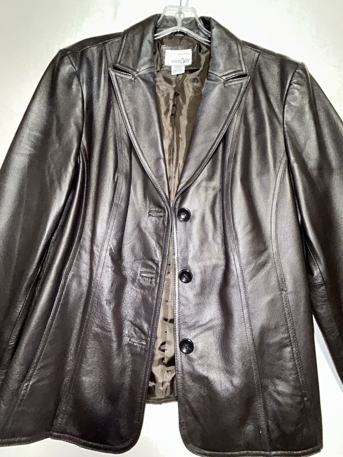 Vintage Brown Leather East 5th Woman’s Jacket