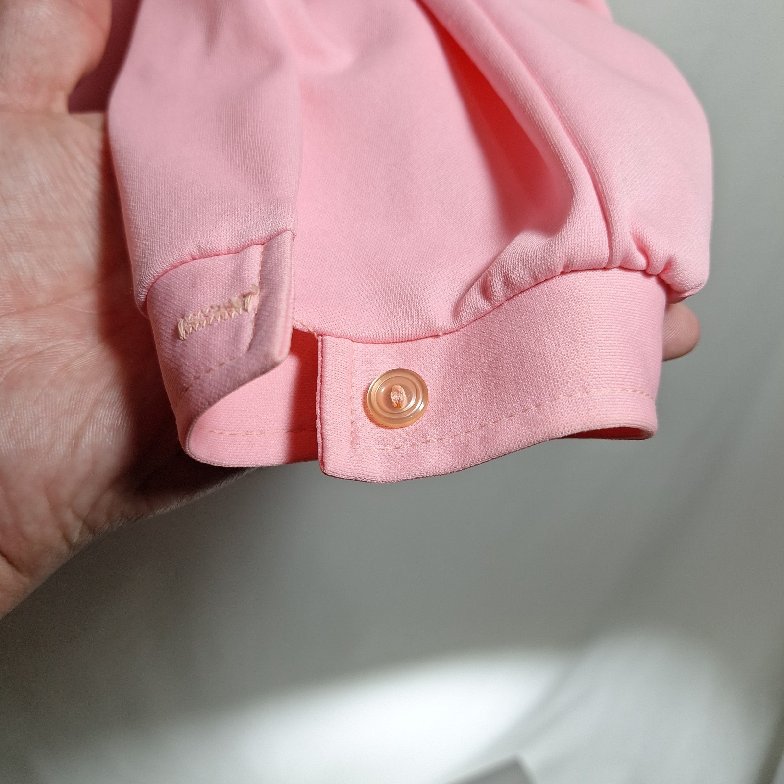 Vintage Graff Californiawear Pink Drawstring Blouse M/L