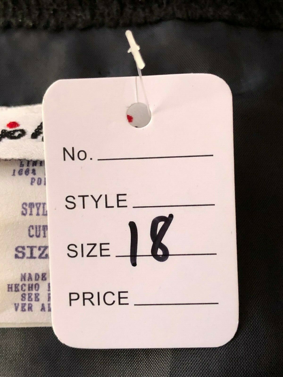 NWT VINTAGE JO HARDIN Women’s VEST Sz 18 or XL, BLACK BEIGE, TEXTURED, 4 BUTTONS