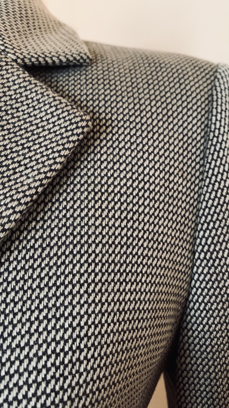 Vintage Armani Collezioni Wool Cashmere Blazer Jacket Tailored Italy Women EU44