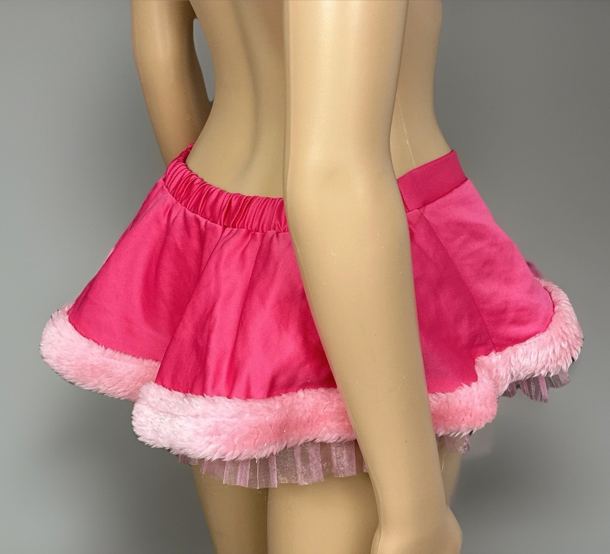 Vintage 2007 Victoria’s Secret Sexy Little Things Christmas Skirt Satin O/S Y2K