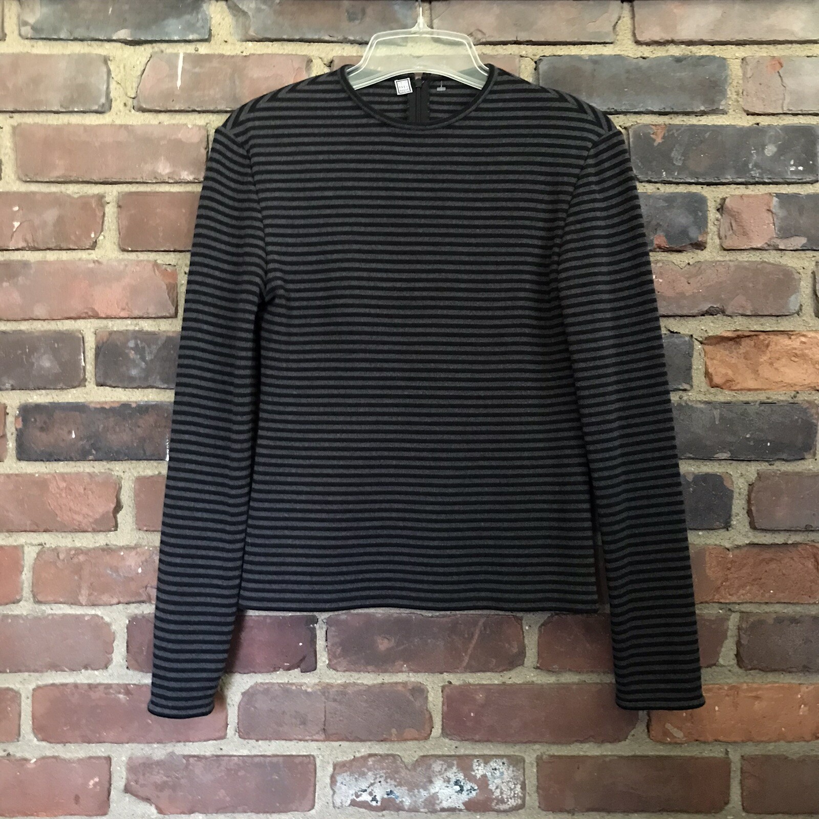 Vintage Geoffrey Beene | Striped Zip Long Sleeve To Sz 8 -32 Chest -22” Long