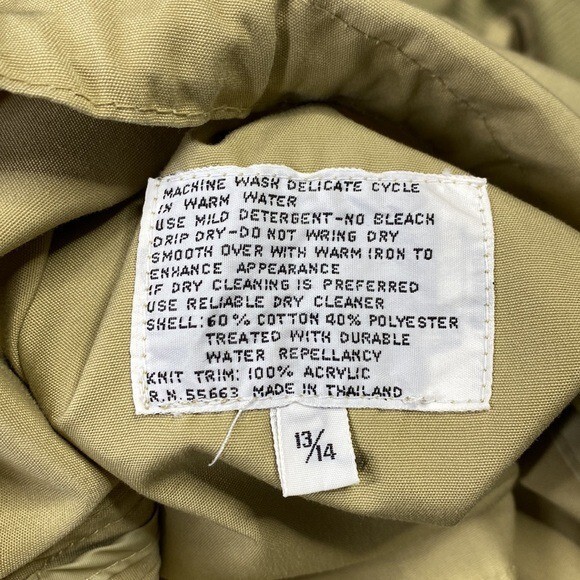 Vintage Foxland By Lanson Tan Hooded Shirt Jacket 13/14 Medium