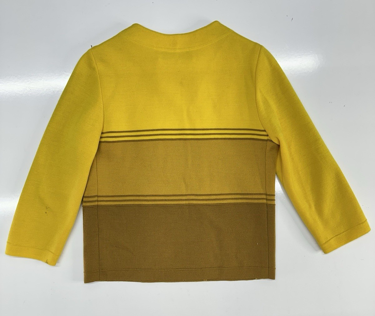 VTG 1950-60s GiBi Italian Hand Loomed Wool Knit Skirt Jacket Set / Women’s XS/S