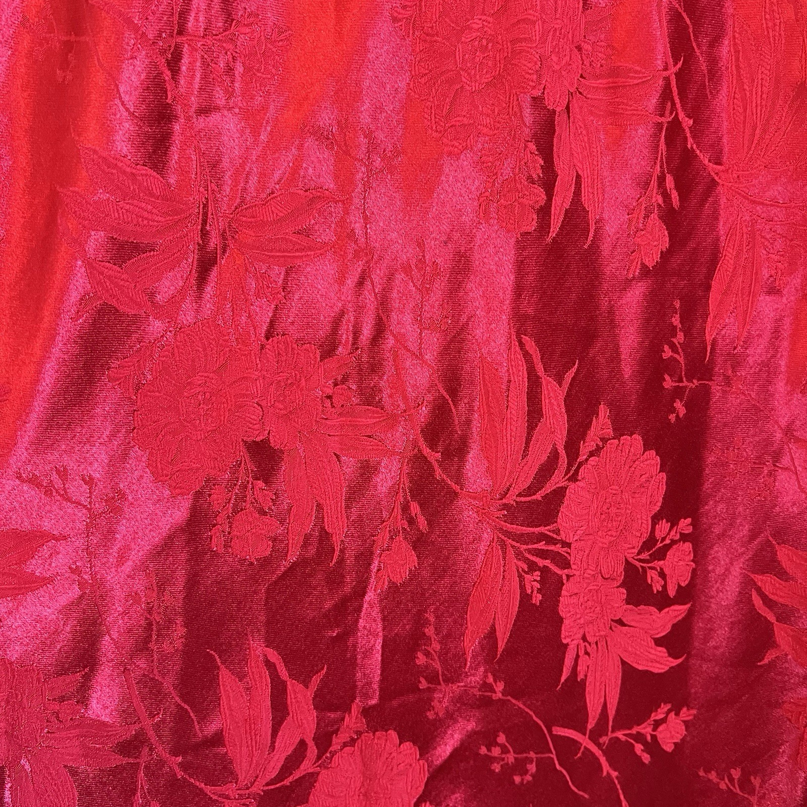 Vintage All That Jazz Satin Brocade Dress