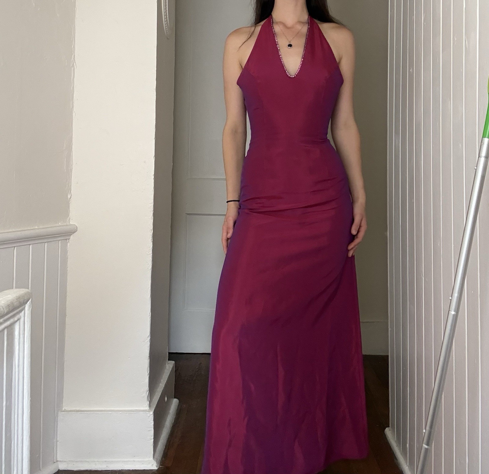 vintage jessica mcclintock gunne sax halter dress